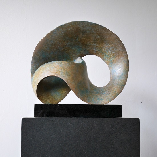 Sculpture in bronze by Jan van der Laan