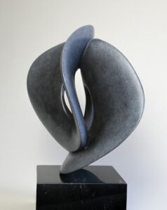 Bronze sculpture Fuse by Jan van der Laan